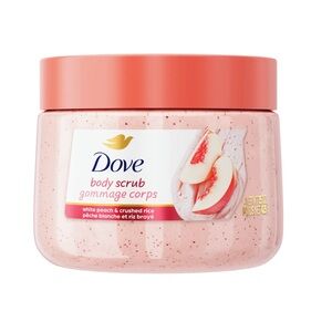 Dove White Peach & Crushed Rice Body Scrub